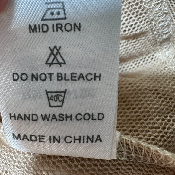 Scully Silk Womens Tunic Top Boho Flowy Sleeves Western Chic Beige Size Small - Picture 10 of 13